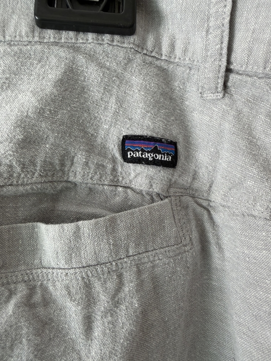 Patagonia Hemp Cotton Shorts Mens 34 Gray Outdoor Casual Lightweight - Picture 3 of 4